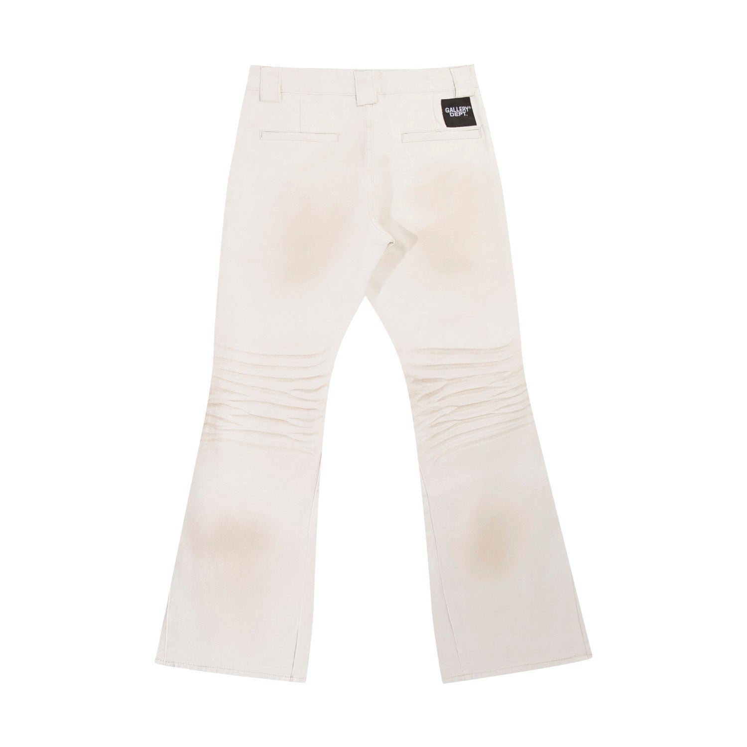 Gallery Cream Flared Jeans