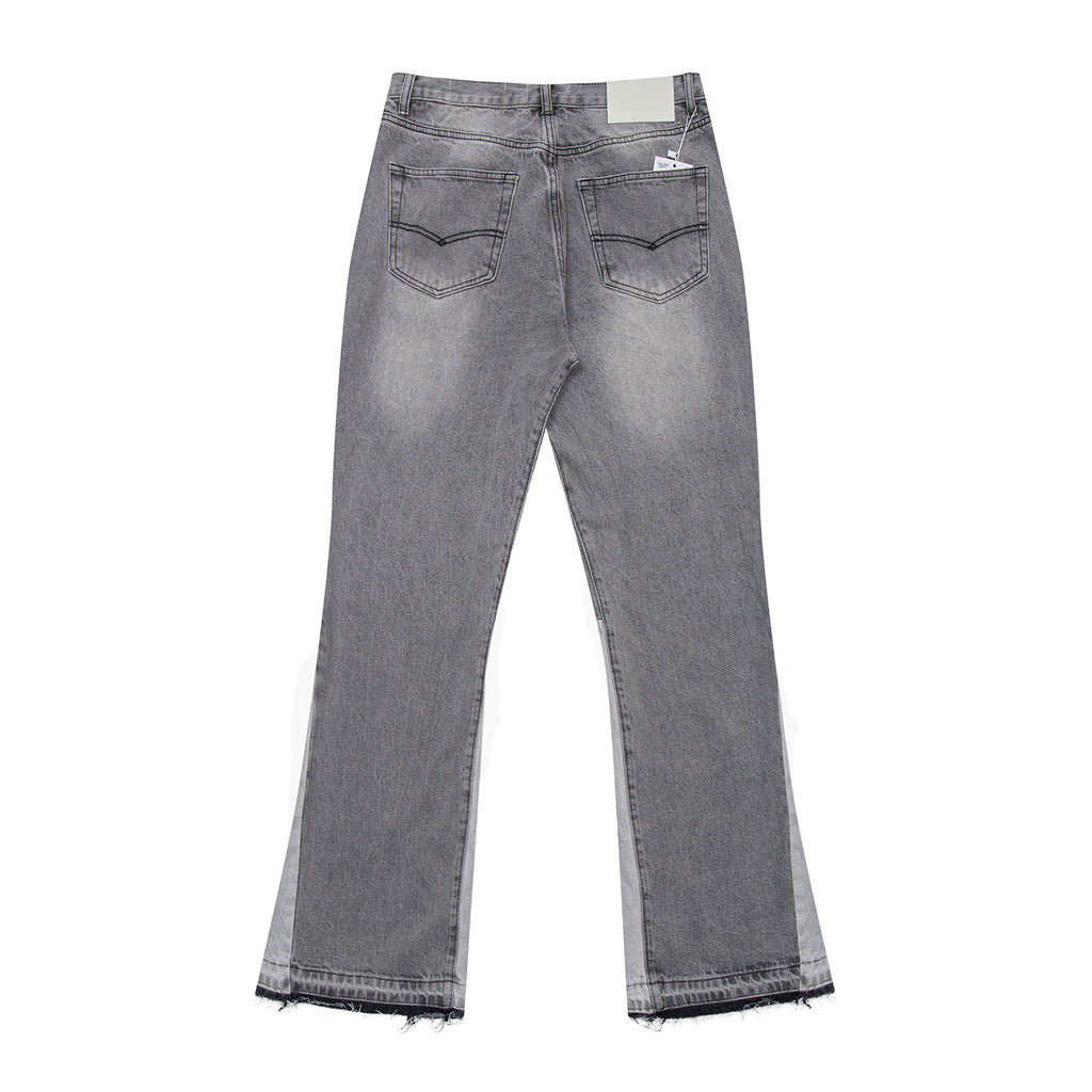 Gray Flared Jeans