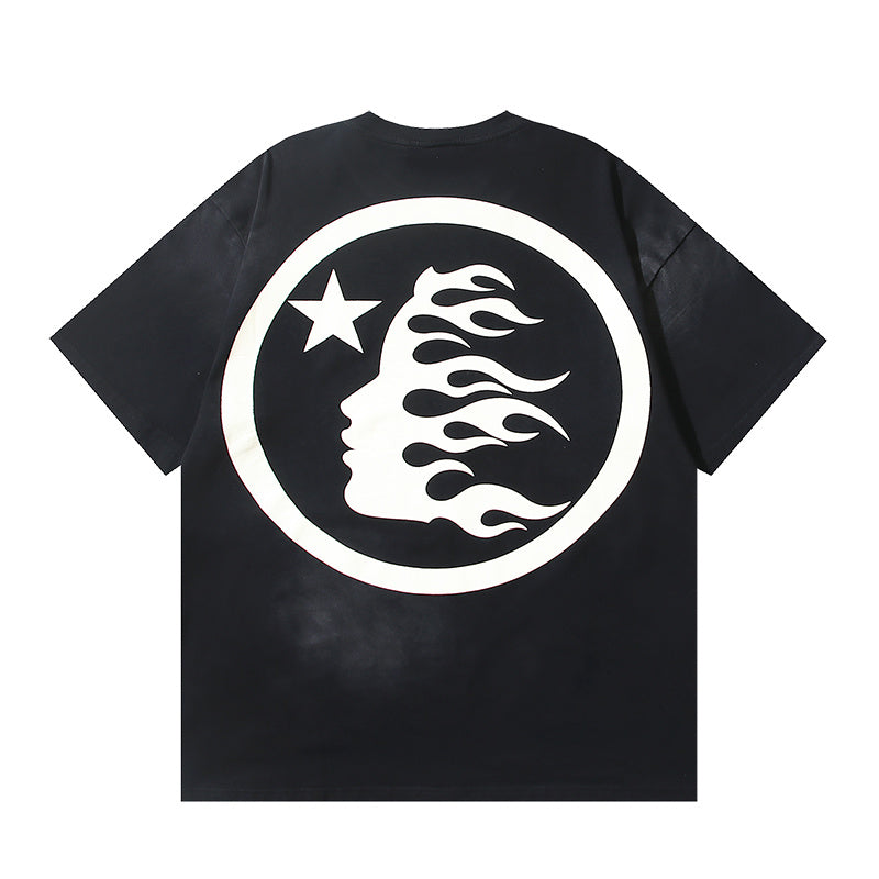 Black Rhinestone Tee