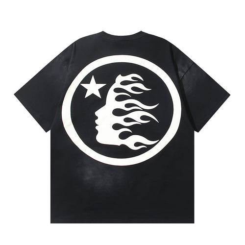 Black Rhinestone Tee