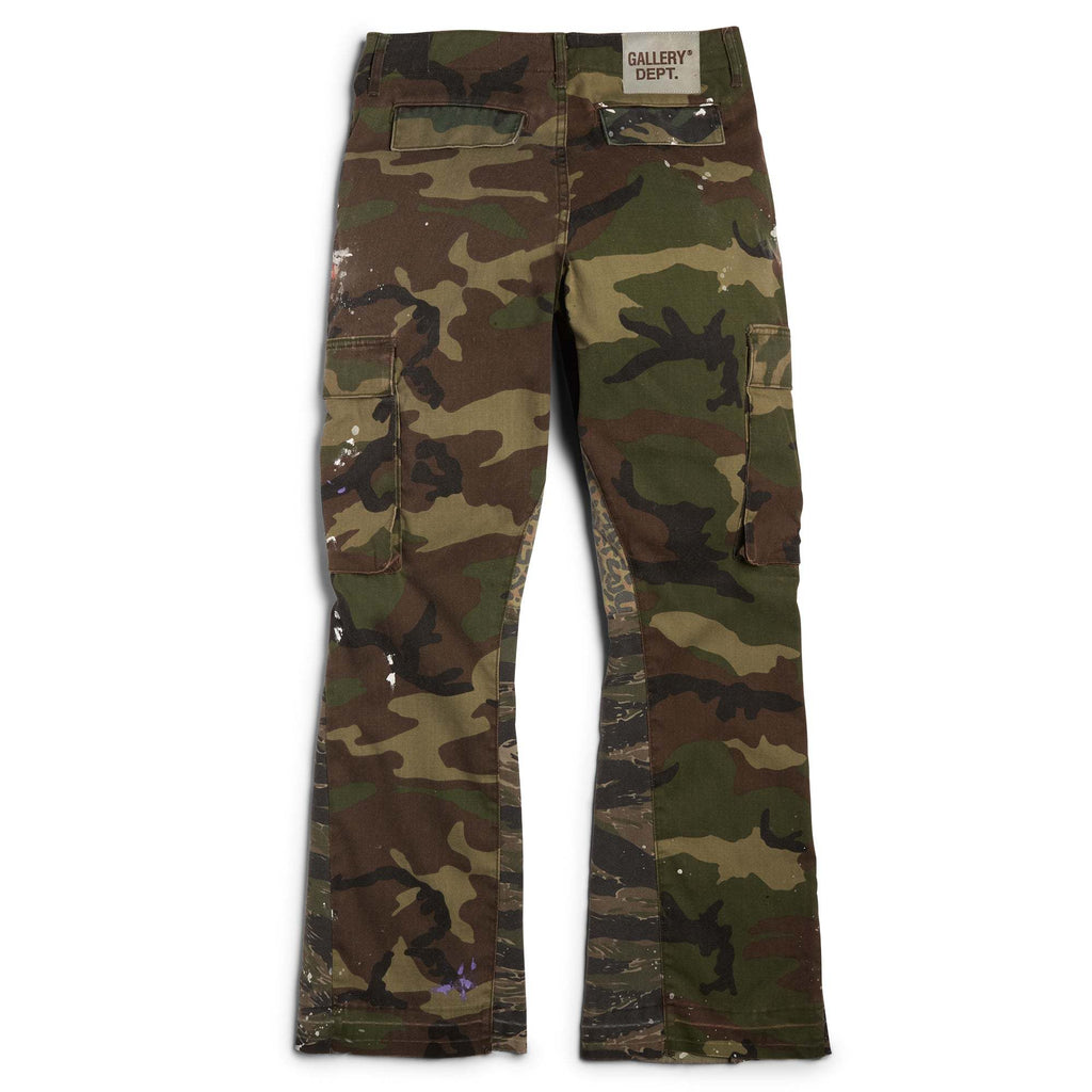 Camo Flared Jeans
