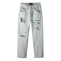 LIGHT BLUE KSUBI DISTRESSED
