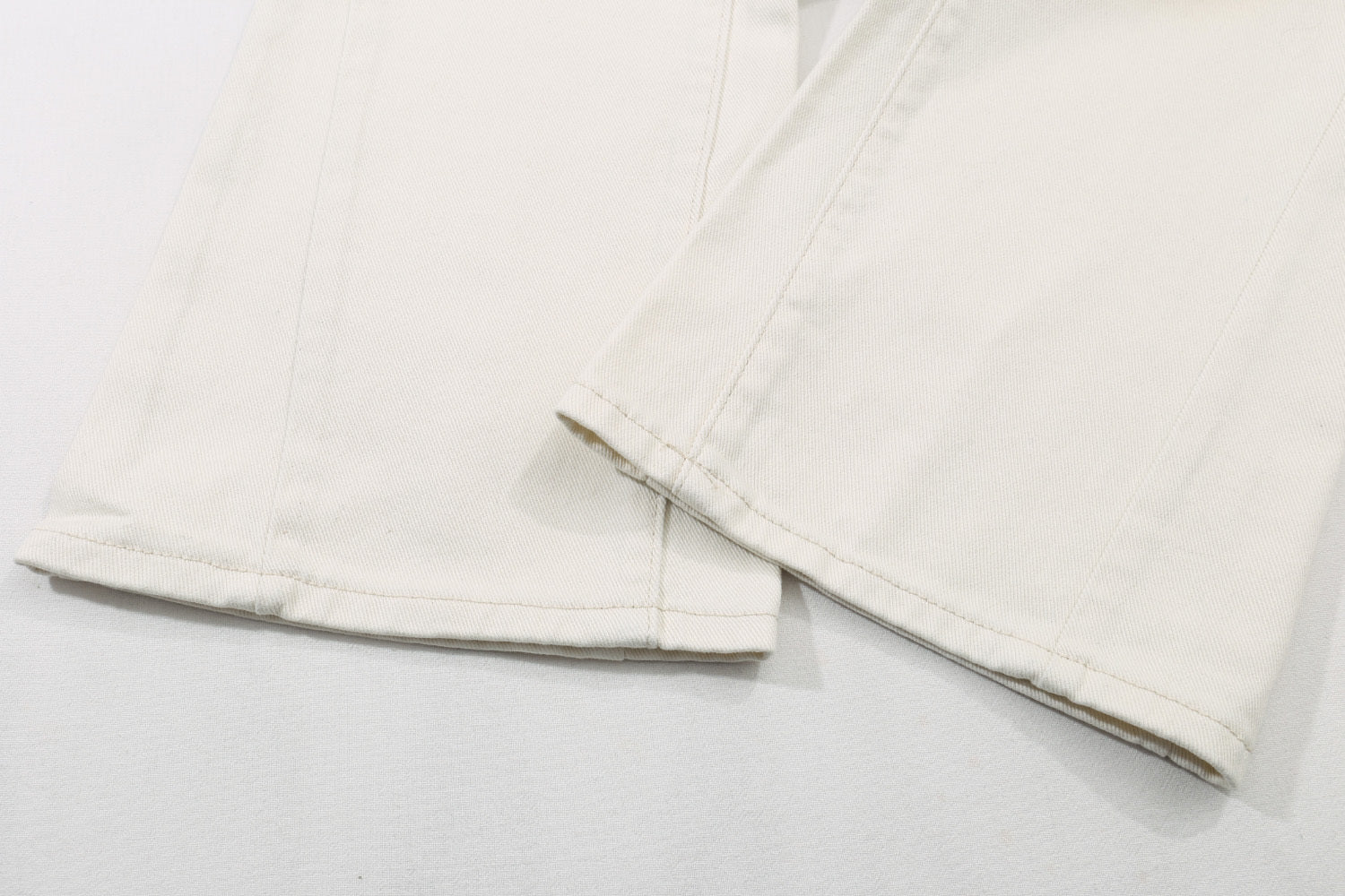 Gallery Cream Flared Jeans
