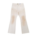 Gallery Cream Flared Jeans
