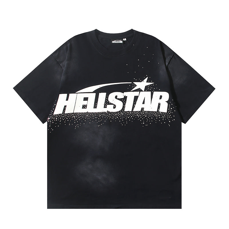 Black Rhinestone Tee