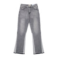 Gray Flared Jeans