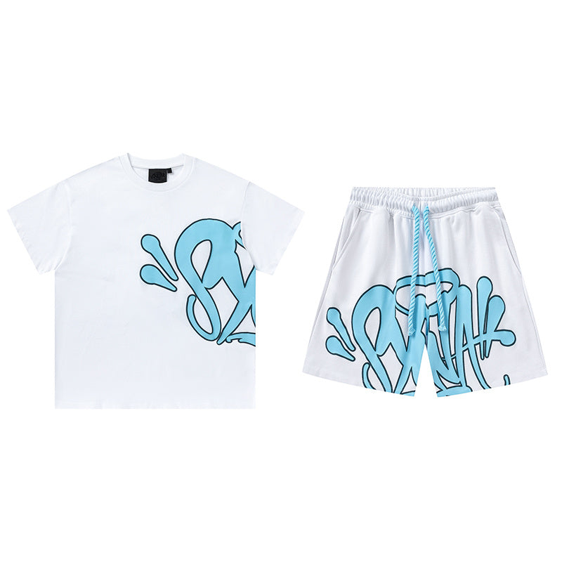 SYNA Outfit White and Blue