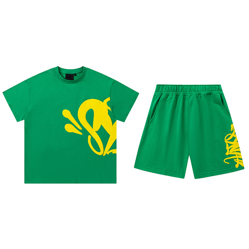 SYNA Outfit Green and Yellow