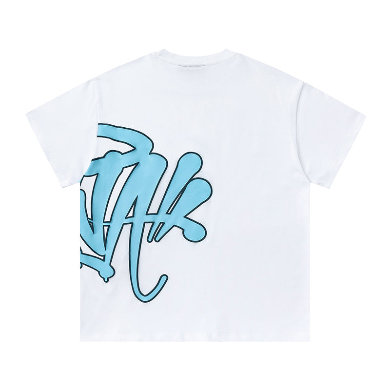 SYNA Outfit White and Blue
